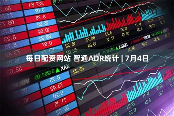 每日配资网站 智通ADR统计 | 7月4日